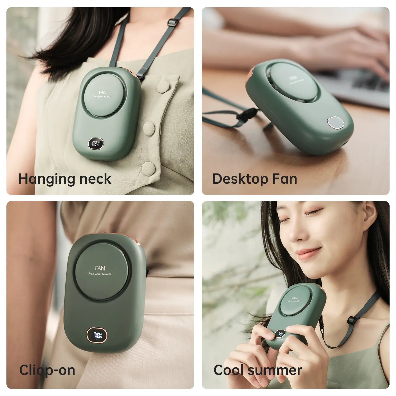 CoolBreeze Neck Fan